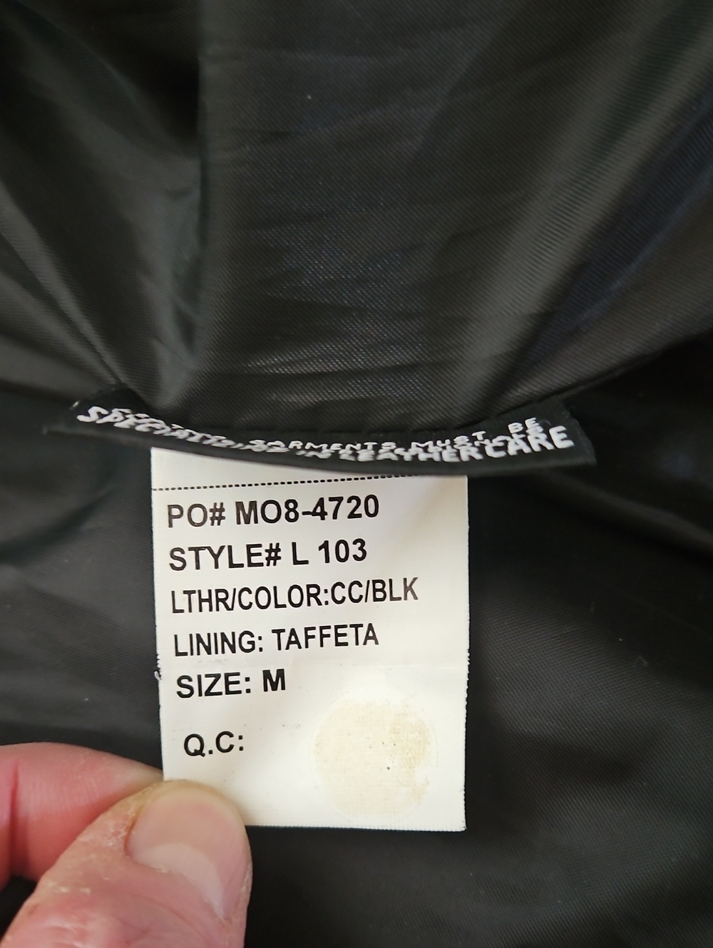 First Classics Women's Leather Motorcycle Jacket Sz M - Picture 9 of 12